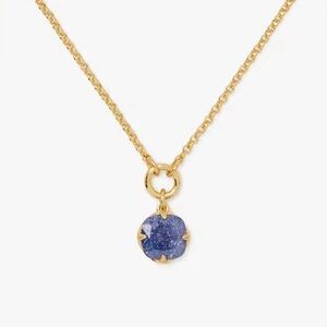 Kate Spade Pop Of Joy Spade Flower Pendant NWT